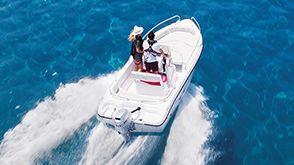 A honda outboard unit